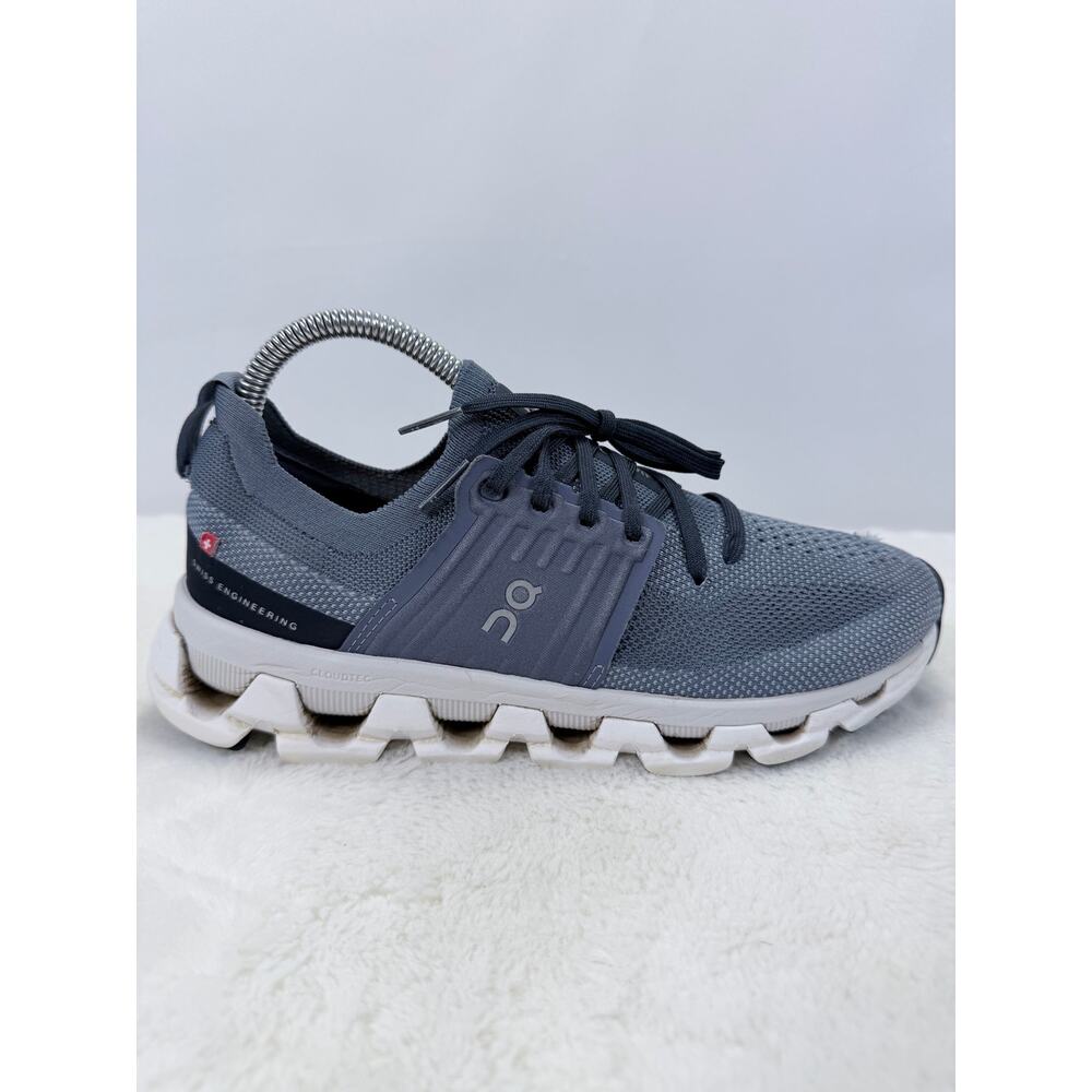 On Cloudswift 3 Running Shoes Metal Grey Womens Size 7.5